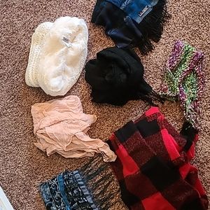 Scarves lot of 7